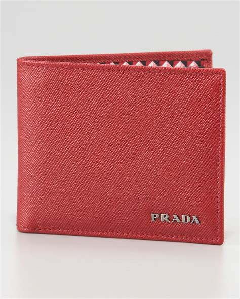 prada mens wallets sale|prada men's bifold wallet.